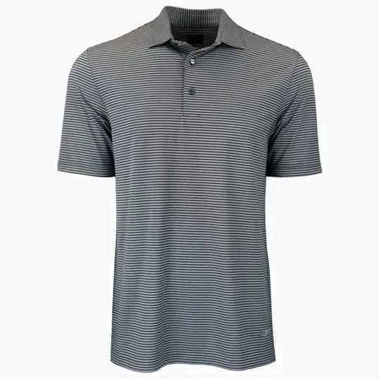 Greg Norman Freedom Micro Pique Stripe Polo