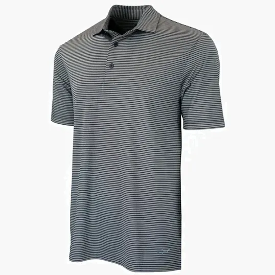 Greg Norman Freedom Micro Pique Stripe Polo — view 5