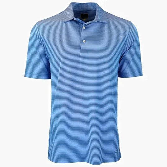 Greg Norman Freedom Micro Pique Stripe Polo — view 7