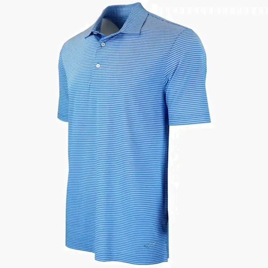 Greg Norman Freedom Micro Pique Stripe Polo — view 8