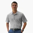 Greg Norman Freedom Micro Pique Stripe Polo — view 15