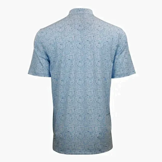 Greg Norman Scattered Shark Tail Polo — view 4