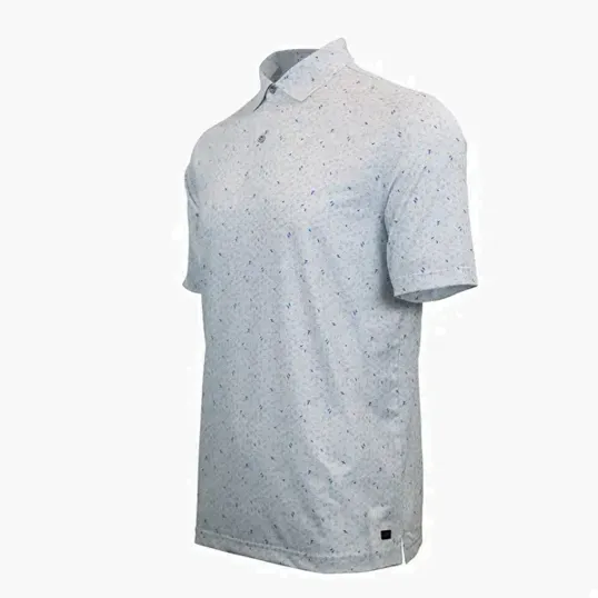 Greg Norman Scattered Shark Tail Polo — view 6