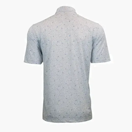 Greg Norman Scattered Shark Tail Polo — view 8