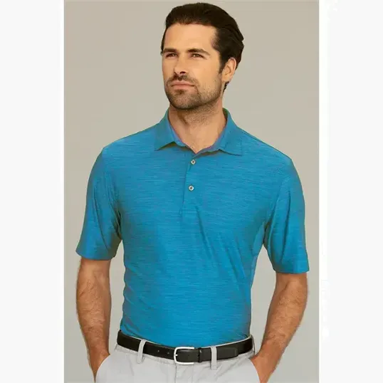 Greg Norman Play Dry® Heather Solid Polo — view 21