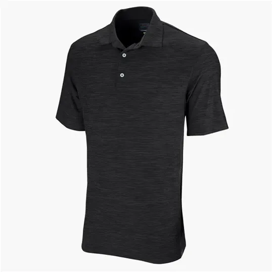Greg Norman Play Dry® Heather Solid Polo — view 2
