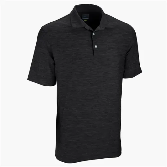 Greg Norman Play Dry® Heather Solid Polo — view 3