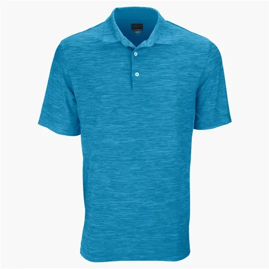 Greg Norman Play Dry® Heather Solid Polo — view 5