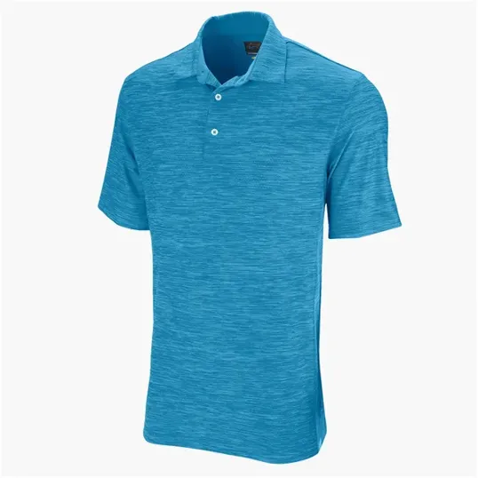 Greg Norman Play Dry® Heather Solid Polo — view 6