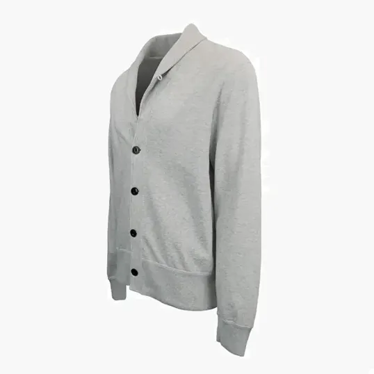 Hector Cardigan — 100% French Terry Cotton — view 6