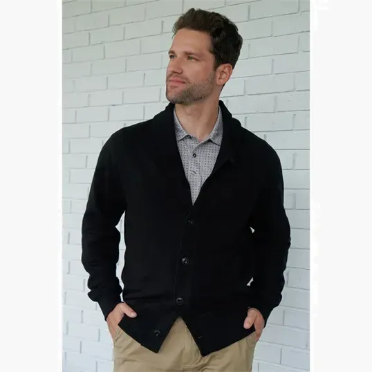 Hector Cardigan — 100% French Terry Cotton — view 11