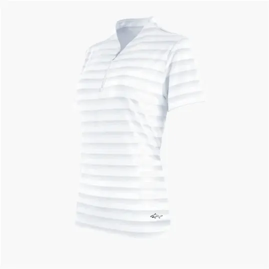 Greg Norman Women's LAB Stripe Polo — view 9