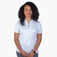 Greg Norman Women's LAB Stripe Polo — view 12
