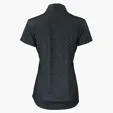 Women's Greg Norman Micro Pique Spinner Print Polo — view 4