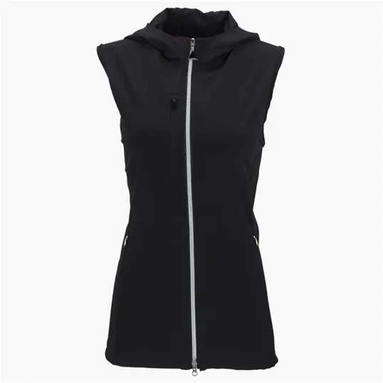 Women's Greg Norman Windbreaker Full-Zip Hooded Vest