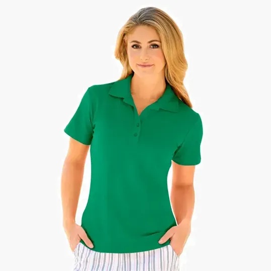 Women's Play Dry® Performance Mesh Polo by Greg Norman — view 65