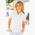Women's Play Dry® Performance Mesh Polo by Greg Norman — view 90