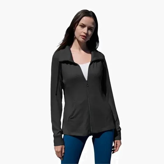 Greg Norman Women's Mock Neck Full Zip Jacket — view 12