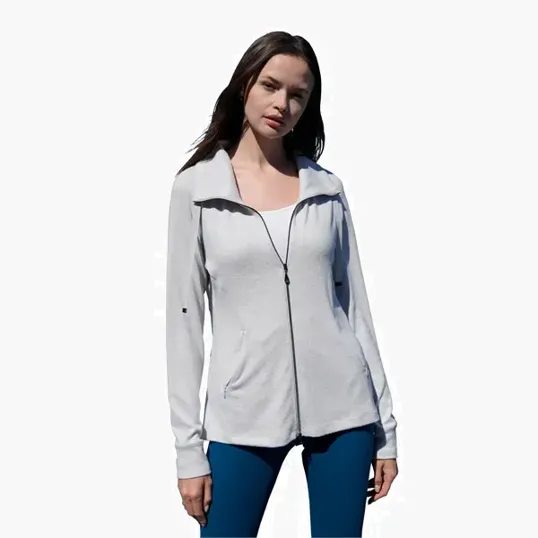 Greg Norman Women's Mock Neck Full Zip Jacket — view 13