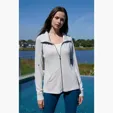 Greg Norman Women's Mock Neck Full Zip Jacket — view 16