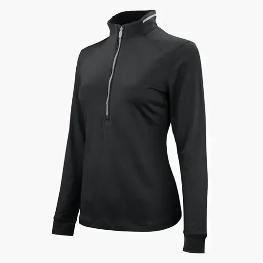 Greg Norman Women's Leaderboard 1/2 Zip — view 2