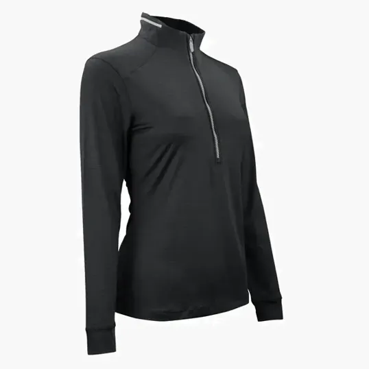 Greg Norman Women's Leaderboard 1/2 Zip — view 3
