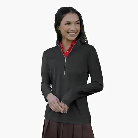 Greg Norman Women's Leaderboard 1/2 Zip — view 16