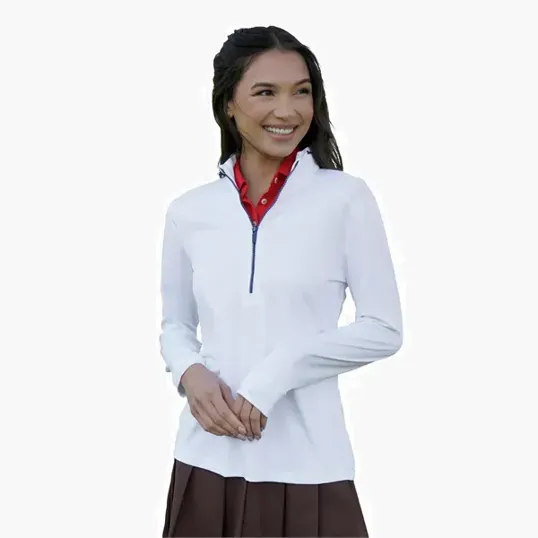 Greg Norman Women's Leaderboard 1/2 Zip — view 19
