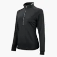 Greg Norman Women's Leaderboard 1/2 Zip — view 2