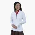 Greg Norman Women's Leaderboard 1/2 Zip — view 19
