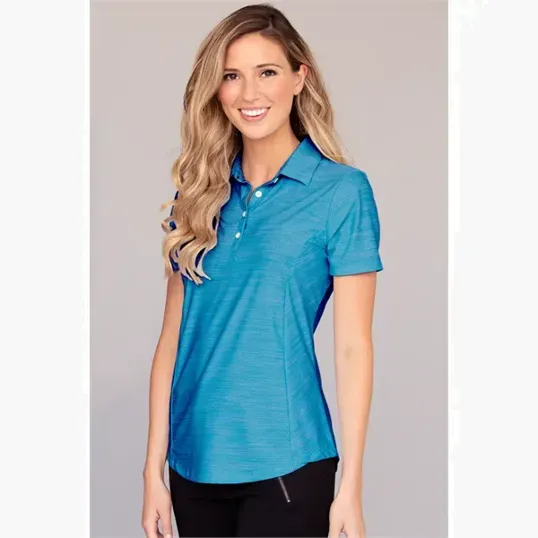 Women's Greg Norman Play Dry® Heather Solid Polo — view 20