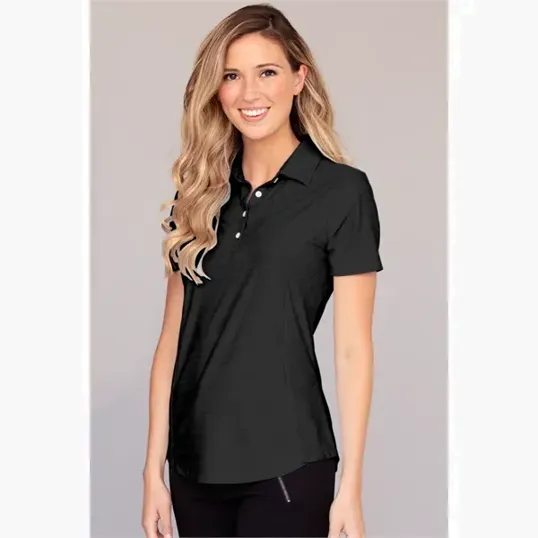 Women's Greg Norman Play Dry® Heather Solid Polo — view 22