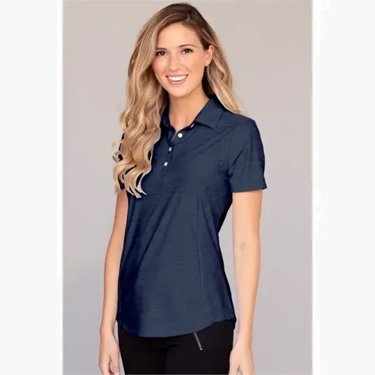 Women's Greg Norman Play Dry® Heather Solid Polo — view 26