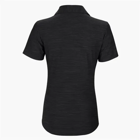 Women's Greg Norman Play Dry® Heather Solid Polo — view 4