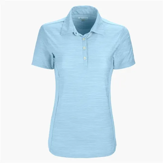 Women's Greg Norman Play Dry® Heather Solid Polo — view 9