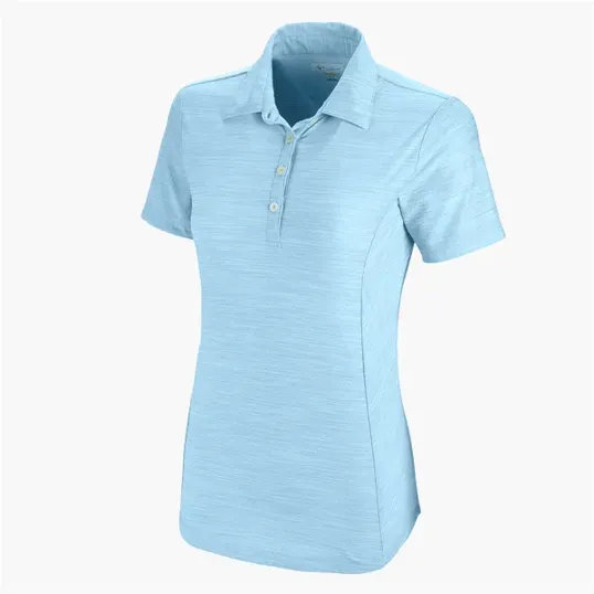 Women's Greg Norman Play Dry® Heather Solid Polo — view 10