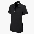 Women's Greg Norman Play Dry® Heather Solid Polo — view 2