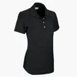 Women's Greg Norman Play Dry® Heather Solid Polo — view 3