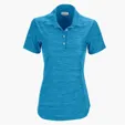 Women's Greg Norman Play Dry® Heather Solid Polo — view 5
