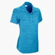 Women's Greg Norman Play Dry® Heather Solid Polo — view 7