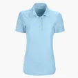 Women's Greg Norman Play Dry® Heather Solid Polo — view 9