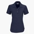 Women's Greg Norman Play Dry® Heather Solid Polo — view 12