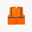 Xtreme Visibility Class 2 Zip Solid Safety Vest — view 3