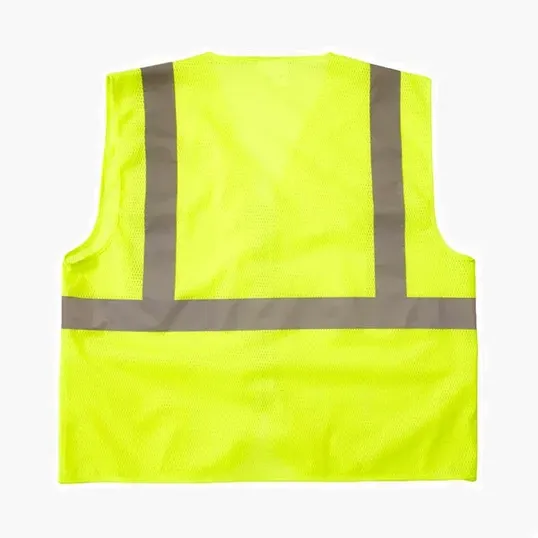 Xtreme Visibility Value Class 2 Zip Mesh Vest — view 2