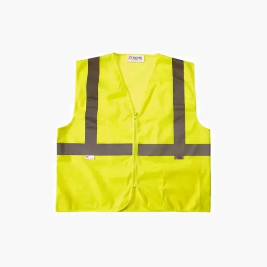 Xtreme Visibility Value Class 2 Zip Mesh Vest — view 3