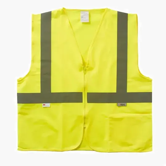Xtreme Visibility Value Class 2 Zip Solid Safety Vest