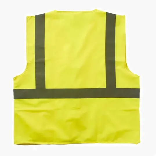 Xtreme Visibility Value Class 2 Zip Solid Safety Vest — view 2