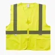 Xtreme Visibility Value Class 2 Zip Solid Safety Vest