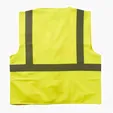 Xtreme Visibility Value Class 2 Zip Solid Safety Vest — view 2