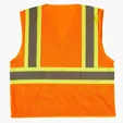 Xtreme Visibility DOT Class 2 Contrast Stripe Zip Vest — view 2